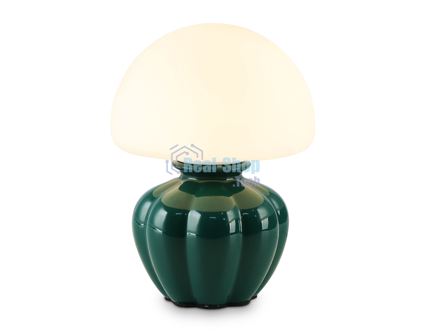 Настольная лампа Ambrella light LH53249 GN/WH зеленый/белый G9 max 28W D165*220