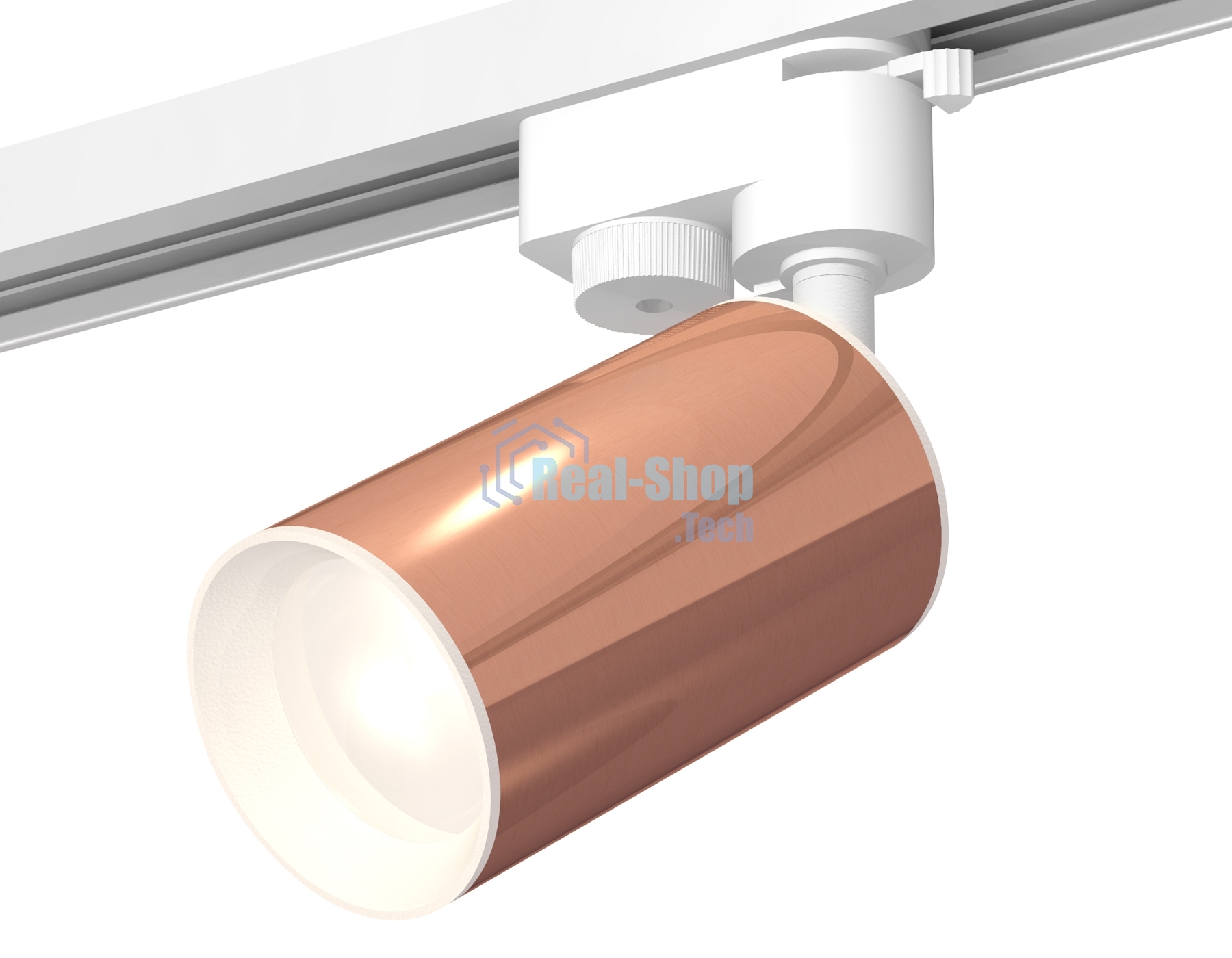 Светильник Ambrella light XT6326001 PPG/SWH золото розовое полированное/белый песок MR16 GU5.3 (A2520, C6326, N6101)