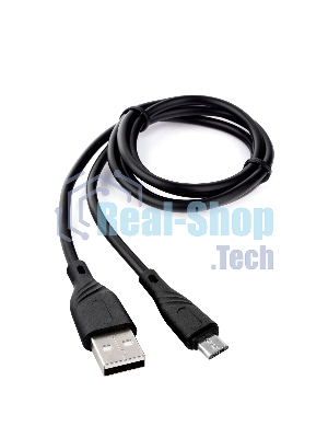 Кабель USB2.0 Cablexpert CCB-mUSB2-AMBMO1-1MB, AM/microB, издание Classic 0.1, 1м, черный, блистер