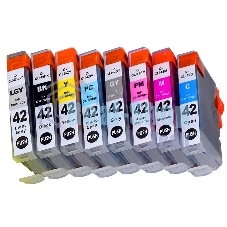 Набор струйных картриджей NVPrint для Canon CLI-42 (NV-6384B010) 8 цветов для Canon Pixma PRO-100, 100S