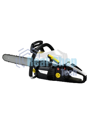 Пила цепная бензиновая Kranz KR-5245, шина 45 см, 3,5 л.с, шаг 0,325, 72 звена