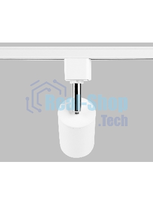 Трековый однофазный светильник со сменной лампой Ambrella light GL5121 WH белый GU10 max 12W