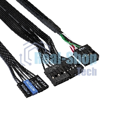 Компьютерный корпус Minitower ExeGate EX291140RUS BAA-105-01AAA350 (mATX, БП AAA350 с вент. 8см, 2*USB, аудио, черный)