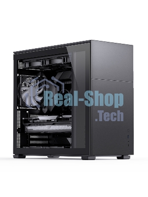 Компьютерный корпус без блока питания JONSBO D41 STD Black ATX без БП, боковая панель из закаленного стекла, mini-ITX, micro-ATX, ATX, черный