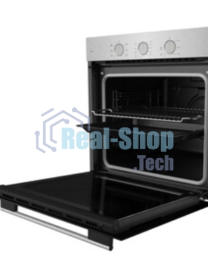 Духовой шкаф электрический Kuppersberg HF 603 BX 60 см, 80 л, High-Tech, 6 режимов, паровая очистка, черный + нерж. сталь