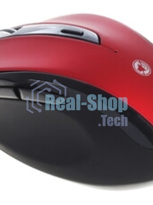 Мышь беспроводная беззвучная Smartbuy 612AG красная, Blue LED SBM-612AG-RK