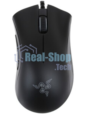 Мышь проводная Razer DeathAdder Essential черный, 6400 dpi, USB, кнопки - 5