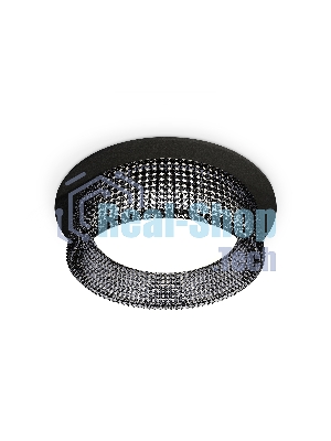 Комплект встраиваемого светильника Ambrella light XC8051031 SBK/BK черный песок/тонированный GX53 (C8051, N8484)