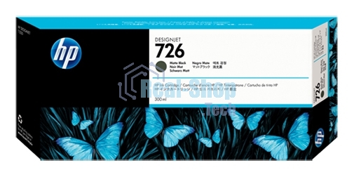 Картридж струйный HP 726 CH575A черный матовый для HP DJ (300мл)
