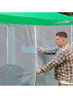 Тент садовый с москитной сеткой Camping Palisad 250х250/240 см