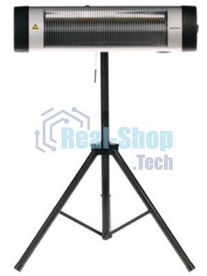 Инфракрасный обогреватель Neoclima SHAFT-2.0 черный, кварцевый, 2000 Вт, 20 м2