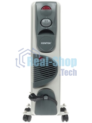 Обогреватель масляный Centek CT-6203-9 (9 секций) белый, 2400 Вт, 20 м2, 3 режима, термостат