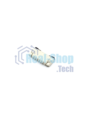 Разъем FPC Flip-Lock 1010-6RLGF 6 pin высота 1мм шаг 1мм