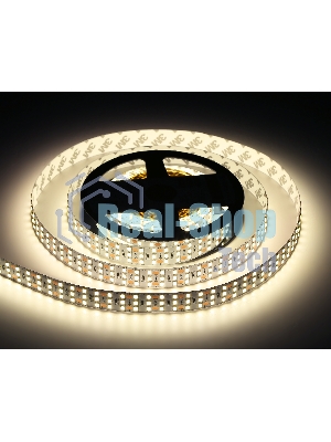 Светодиодная лента Ambrella light GS3902 2835 324Led/ 26W m/ 24V IP20 4500K/ 5000*18*1.2mm (2 конт.)