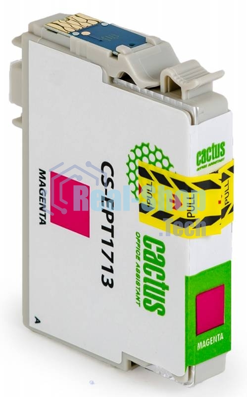 Картридж струйный Cactus CS-EPT1713 17XL пурпурный (10 мл) для Epson XP-33/103/203/207/303/306/403/406