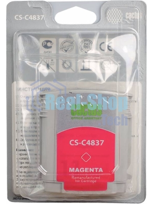 Картридж струйный Cactus CS-C4837 пурпурный (29 мл) для №11 HP 2000/2500/1000/1100/1200