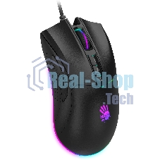 Мышь проводная A4Tech Bloody P90s черный, 8000 dpi, USB, кнопки - 8