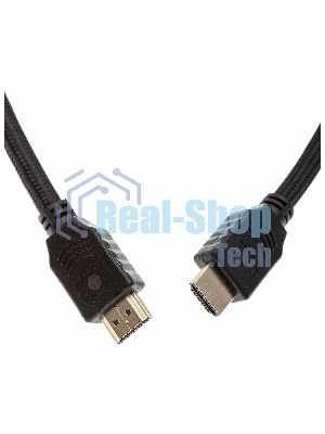 Кабель аудио-видео Cactus CS-HDMI.2-5 HDMI (m)/HDMI (m) 5м. позолоченные контакты черный