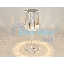 Настольная светодиодная лампа Ambrella light DE8066 CL прозрачный LED 3000K/4200K/6400K 3W