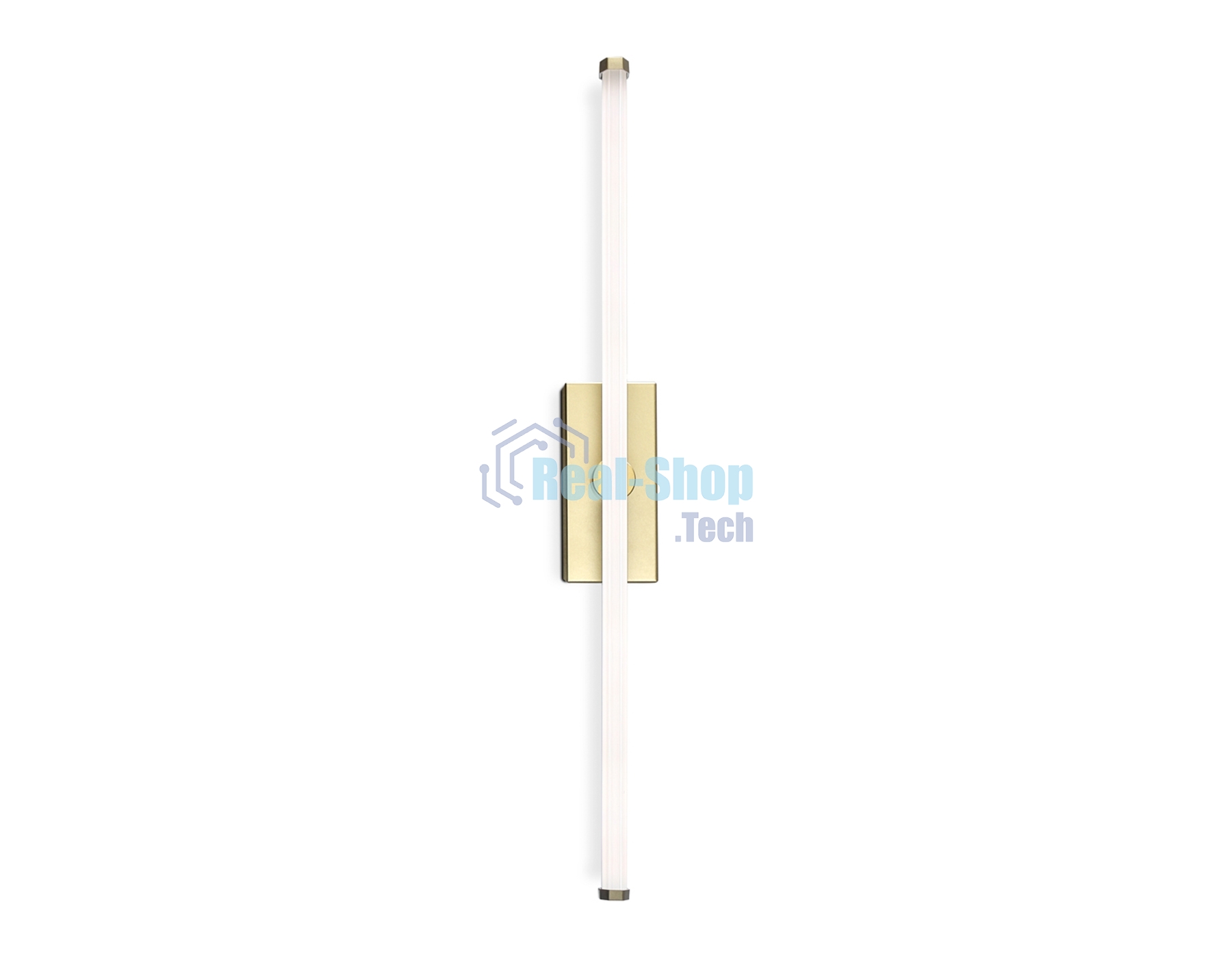 Настенный светодиодный светильник Ambrella light FL6114 GD золото 9W 3000K-6400K 410*45*80