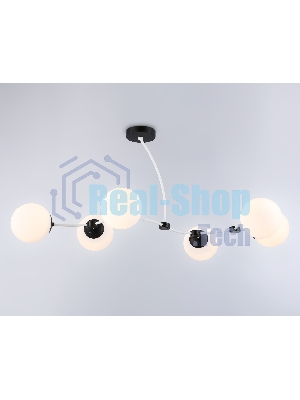 Светитльник Ambrella Light TR2552/6 WH/BK белый/черный E27/6 max 60W 1160*600*450
