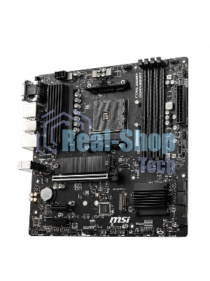 Материнская плата MSI B550M PRO-VDH, AM4, AMD B550, 4xDDR4, 4xSATA, 2xM.2, 1xPCI-E 4.0 x16, 2xPCI-E x1, 1xDP, 1xHDMI, 1xVGA, 1x 1Gb LAN, 2xUSB 2.0, 4xUSB 3.2 Gen 1, 3x3.5 мм, 7.1, Micro-ATX