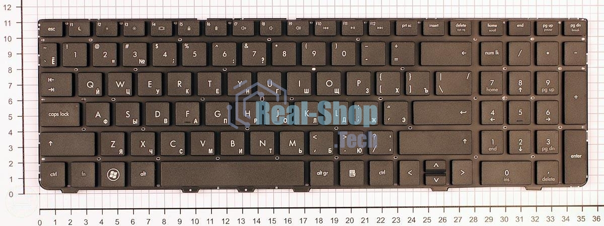 Клавиатура для ноутбука HP Probook 4535S 4530S 4730S черная