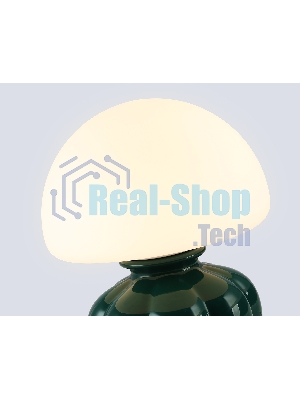 Настольная лампа Ambrella light LH53249 GN/WH зеленый/белый G9 max 28W D165*220