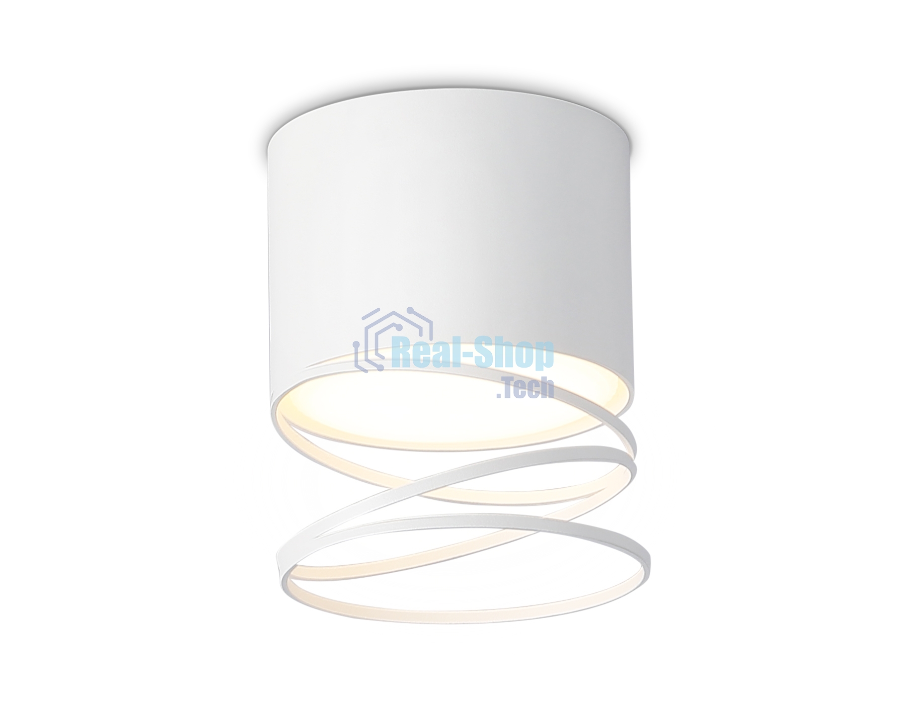 Светильник Ambrella light TN71103 WH белый GX53 max 12W D82*110