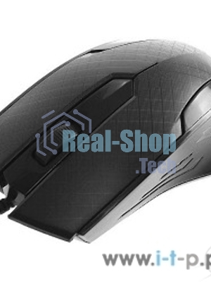 Мышь проводная Crown CMM-100 черный, 1000 dpi, USB, кнопки - 3