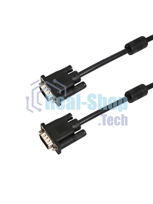 Шнур PROconnect VGA - VGA с ферритами, длина 3 мeтра, черный
