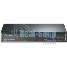 Коммутатор 9-port 10/100Mbps unmanaged switch with 8 PoE+ ports, compliant with 802.3af/at PoE, 65W PoE budget, support 250m Extend Mode, Priority mode and Isolation mode, desktop mount, plug and play.