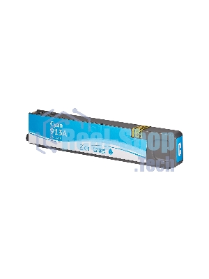 Картридж струйный Sakura F6T77AE (№913A Cyan) для HP, голубой, 55 мл., 3000 к.