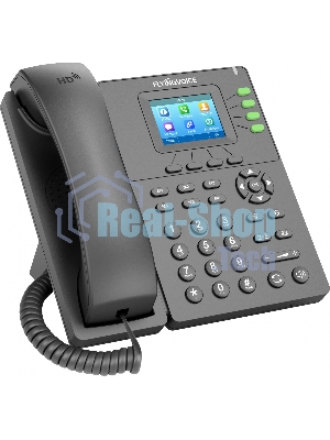 Телефон IP Flyingvoice P21 серый (упак.:1шт)