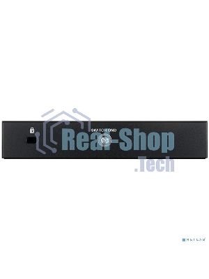 Коммутатор D-Link DGS-1100-05PDV2/A1A, L2 Smart Switch with 4 10/100/1000Base-T ports and 1 10/100/1000Base-T PD port(2 PoE ports 802.3af (15,4 W), PoE Budget 18W from 802.3at/8W from 802.3af).2K Mac address,