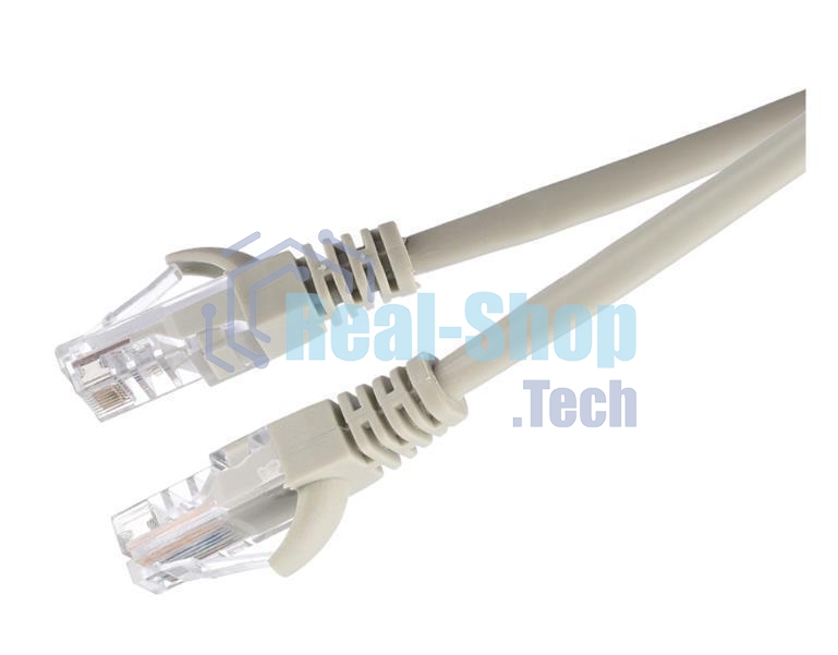 Кабель GoPower PATCH RJ-45(M)-RJ-45(M) 00-00029037 5M GREY