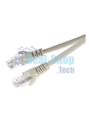 Кабель GoPower PATCH RJ-45(M)-RJ-45(M) 00-00029037 5M GREY