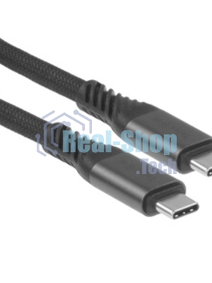 Кабель USB4 TypeCM/CM 16K@60Hz 80Gbps, PD 240W, медь Telecom 1.2м TUS855-1.2M