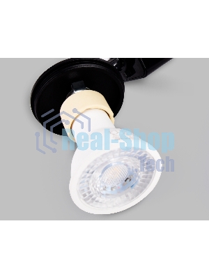 Трековый однофазный светильник со сменной лампой Ambrella light GL5123 BK черный GU10 max 12W