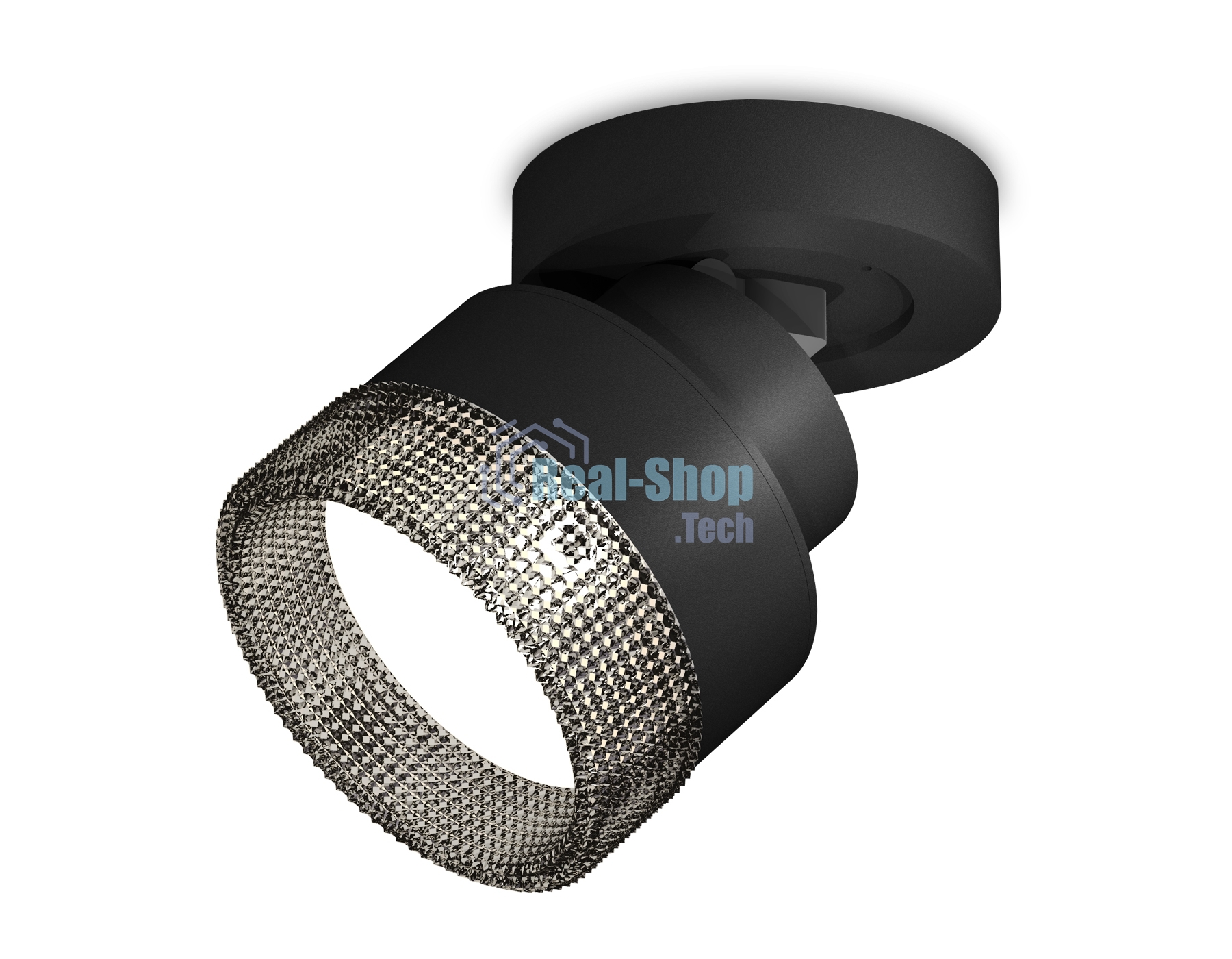 Светильник Ambrella Light XM8102041 SBK/BK черный песок/тонированный GX53 (A2229, A2106, C8102, N8484)
