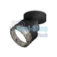 Светильник Ambrella Light XM8102041 SBK/BK черный песок/тонированный GX53 (A2229, A2106, C8102, N8484)