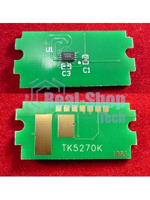 Чип для Kyocera Ecosys P6230cdn/M6230cidn/M6630cidn (TK-5270K) черный, 8K ELP Imaging