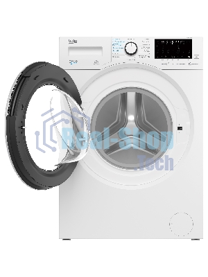 Стирально-сушильная машина Beko WDW85636B3 белый, загрузка фронтальная 8 кг, 1200 об/мин., класс: В