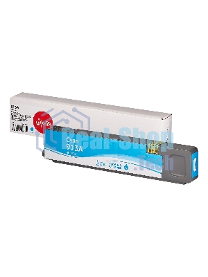 Картридж струйный Sakura F6T77AE (№913A Cyan) для HP, голубой, 55 мл., 3000 к.