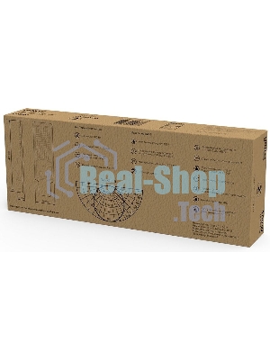 Светильник уличный Gauss Avenue 100W 10000lm 5000K 190-250V IP65 420x160x57мм черный КСС 