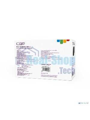 Источник бесперебойного питания CBR UPS-TWP-101J-650 / 650ВА / 390Вт / IEC 320 C13 x3 / USB Type-B / RJ11