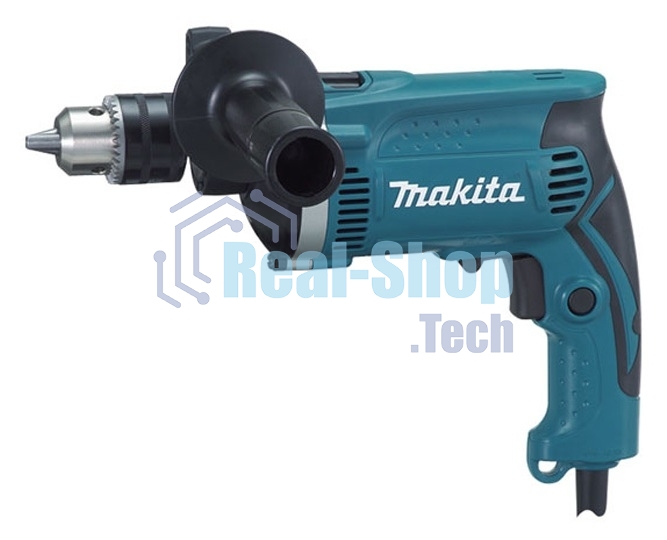 Дрель Makita HP1631K, 710 Вт, сетевая, ударная