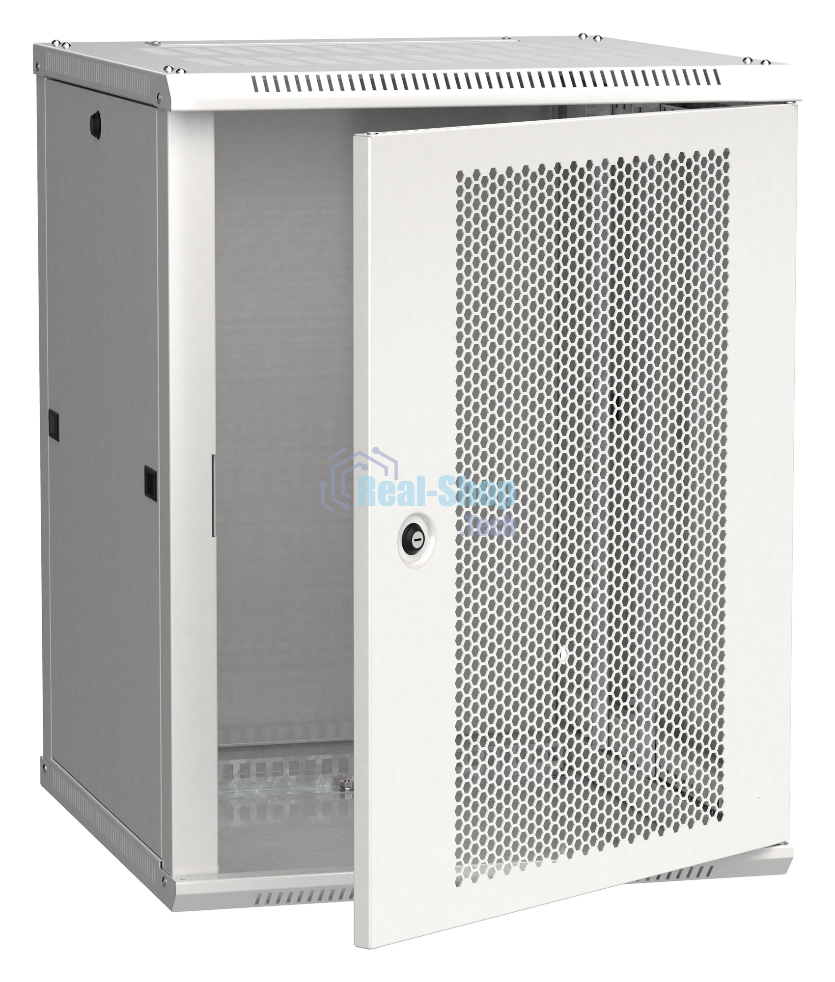 Шкаф ITK LWR3-12U66-PF LINEA W 12U 600x600 мм дверь перфорированная, RAL7035