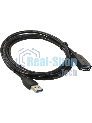 Кабель-удлинитель Vention USB 3.0 AM/AF - 1.5м Black Edition