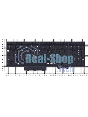 Клавиатура для ноутбука Lenovo Thinkpad P15 T15g черная